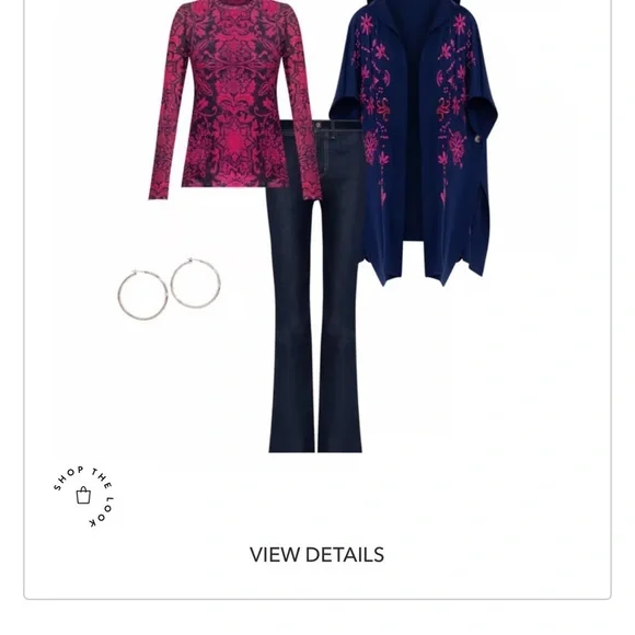 JOHNNY WAS
EMBROIDERED WOOL & CASHMERE
THE CLASSIC CAPE - Picture 5 of 15